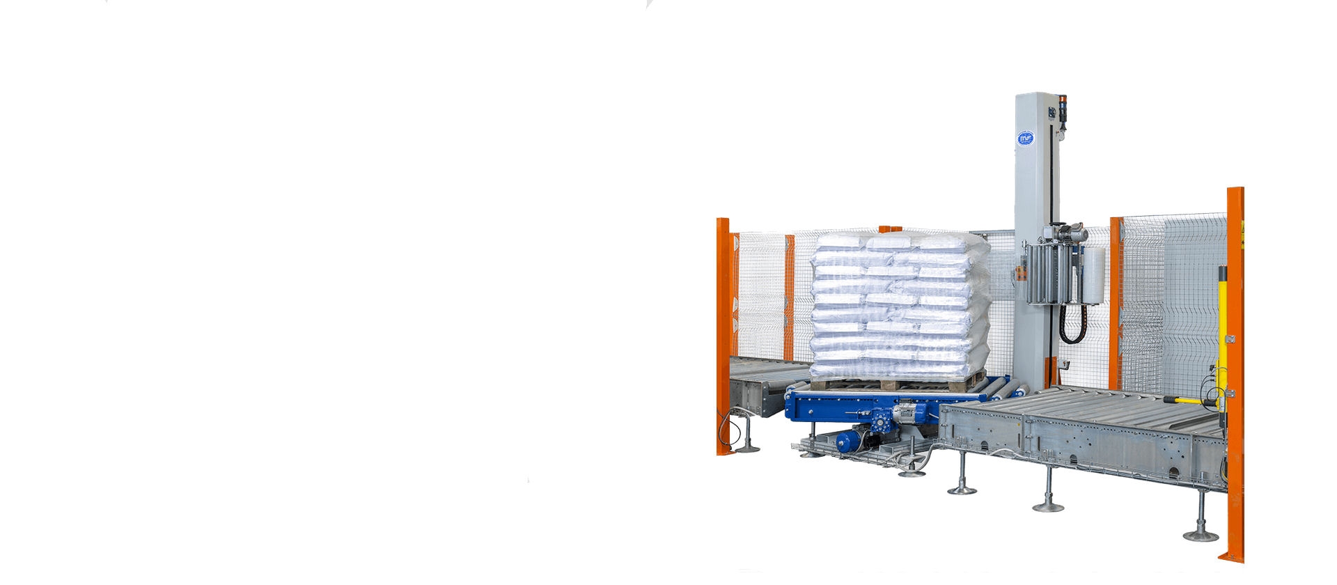 Automatic Pallet Wrapping Machines UK Production Line Automation